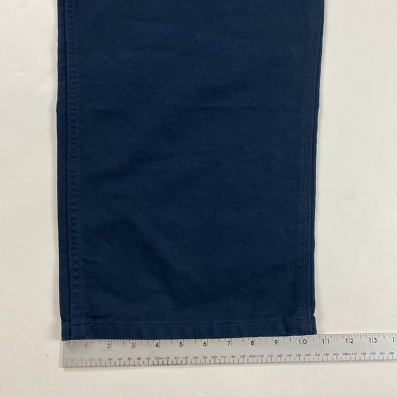 NWT Carhartt Loose Fit Washed Duck Utility Pants Mens 46 x 30 Blue B11 MDT - Picture 12 of 14